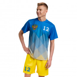 Форма волейбольная с коротким рукавом и O-вырезом