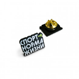 Значок пластиковый, УФ-печать