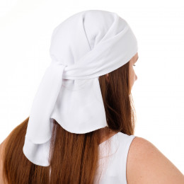 Бандана флисовая однотонная фигурная