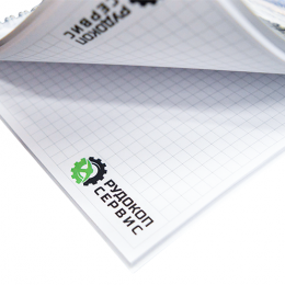 Блокнот стандартный, блок с печатными листами