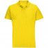 Рубашка поло унисекс Pulse, желтая