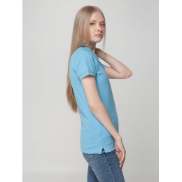 Рубашка поло женская Virma Lady, голубая