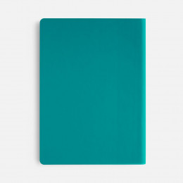 Ежедневник Flex Shall New, недатированный, бирюзовый