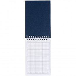 Блокнот Dali Mini в клетку, синий