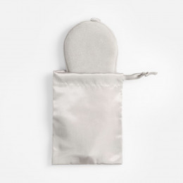 Двухстороняя маска для сна Veluto, серая