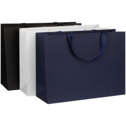 Пакет бумажный Manilla L, синий