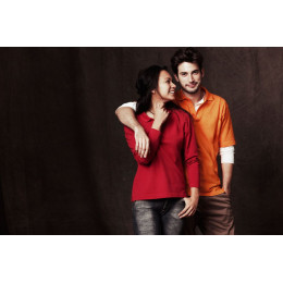 Рубашка поло мужская Surf, серый меланж