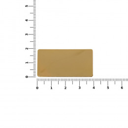 Значок Sanga Matto, золотистый глянцевый