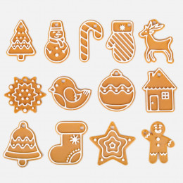 Мини-подвеска «Пряник», 3D-печать на заказ, олень