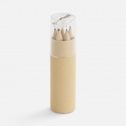 Набор карандашей Pencilvania Office с точилкой, прозрачный