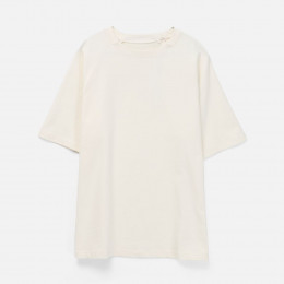 Футболка оверсайз унисекс Avenu, молочно-белая