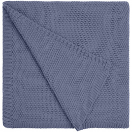 Плед Longview, серо-синий (сланец)