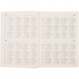 Ежедневник Capital, недатированный, бордовый