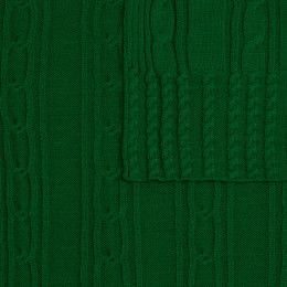 Плед Remitti, глубокий зеленый