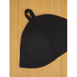 Банная шапка Heat Off, черная