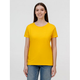 Футболка женская E190 желтая