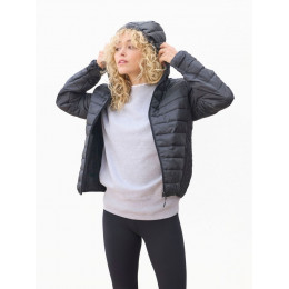 Куртка с капюшоном женская Stream Women, темно-синяя