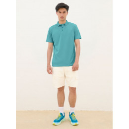 Рубашка поло унисекс Pitcher, голубая (морская волна)