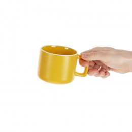 Чашка Fusion, ver.2, желтая