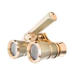 Театральный бинокль-лорнет Broadway 325E, золотистый