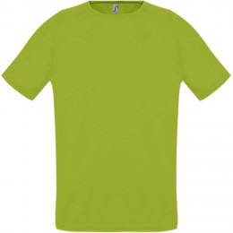 Футболка унисекс Sporty 140, зеленое яблоко