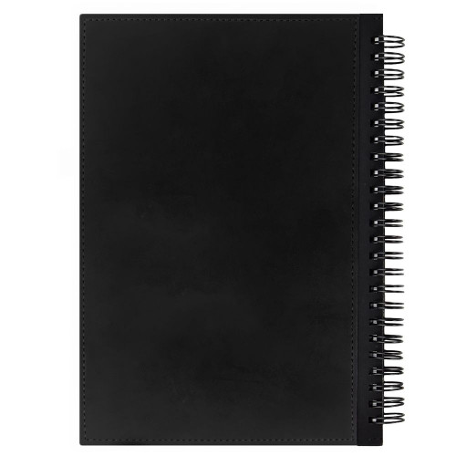 Ежедневник Notera Maxi, недатированный, черный