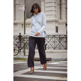 Толстовка с капюшоном женская Queen, черная