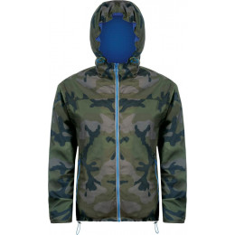 Ветровка Skate, камуфляж с синим