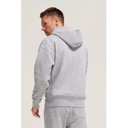 Худи оверсайз унисекс Origin, серый меланж
