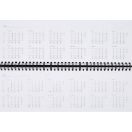 Планинг Grade на заказ, недатированный, синий