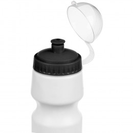 Бутылка для велосипеда Bikescape, белая с черным