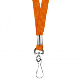 Лента с карабином Colorplan, оранжевая