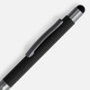 Ручка шариковая Digit Soft Touch со стилусом, черная
