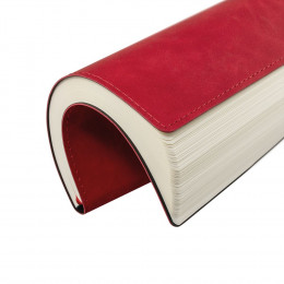 Ежедневник Lable Touch, недатированный, красный