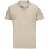 Рубашка поло унисекс Pulse, бежевая (льняная)