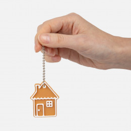 Мини-подвеска «Пряник», 3D-печать на заказ, домик