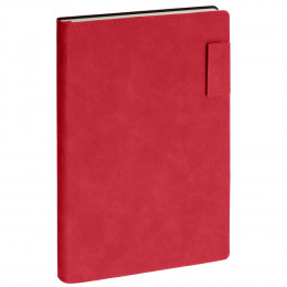 Ежедневник Lable Touch, недатированный, красный