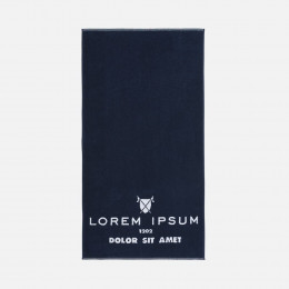 Полотенце на заказ Surpass с пестротканым логотипом, среднее