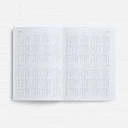 Ежедневник New Nebraska, датированный, синий