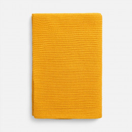 Шарф Nobilis Mono, желтый (медовый)