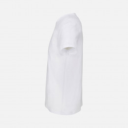 Футболка унисекс Regent с V-образным вырезом, белая