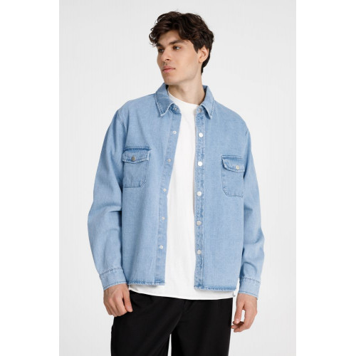 Куртка джинсовая O3, голубая