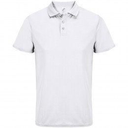 Рубашка поло унисекс Pitcher, белая