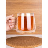Чашка с двойными стенками Glass First