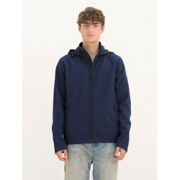 Куртка софтшелл с капюшоном мужская Race Men, ярко-синяя (royal)