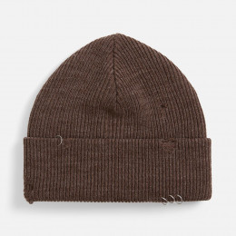 Шапка Ribelle, коричневый меланж