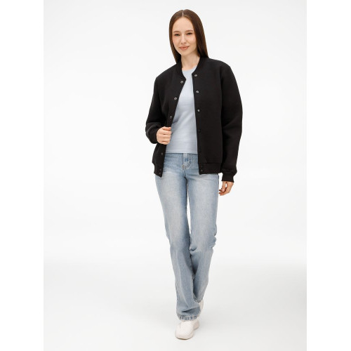 Бомбер унисекс AtmosWear, черный