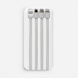 Аккумулятор Omni Qi 10000 мАч, ver.2, белый