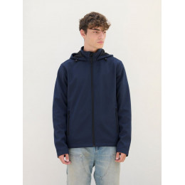 Куртка софтшелл с капюшоном мужская Race Men, ярко-синяя (royal)