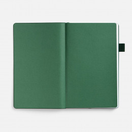 Ежедневник White Shall, недатированный, бело-зеленый